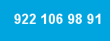 922 106 98 91 922 106 98 91